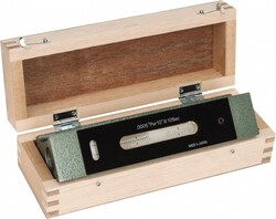 MSC&nbsp;Value Collection Precision Level, 8 in Length, 0.0005 in Sensitivity Per 10 Inches, Cast Iron, 2 Vials