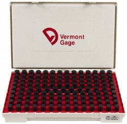 MSC&nbsp;Vermont Gage Class ZZ Plug Gage Set, 0.626 to 0.75 in Range, 125 pc