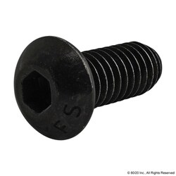 MSC&nbsp;80/20 Inc. Button Head Socket Cap Screw, Zinc, 5/16-18 Thread, 3 in