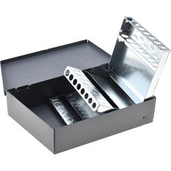 MSC&nbsp;Huot Letter A to Z Drill Bit Index, Straight Shank, Letter Sizes, Steel, Lockable
