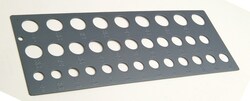 MSC&nbsp;Huot Drill Stand, Letter Size, Jobber Length, Steel