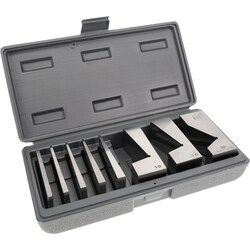 MSC&nbsp;Value Collection Angle Block Set, 1-30° Angle, 3 in Long, 45-50 HRC