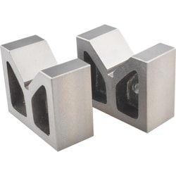 MSC&nbsp;SPI V-Block, 1-3/4 inch Capacity, 90° V Angle, Cast Iron, Matched Pair