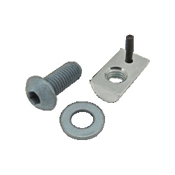 MSC&nbsp;80/20 Inc. Bolt Assembly, 10-32, 0.375 in, Black Zinc