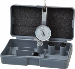 MSC&nbsp;TESA Brown & Sharpe Horizontal Dial Test Indicator, 0.008 in, 0.0001 in Graduation