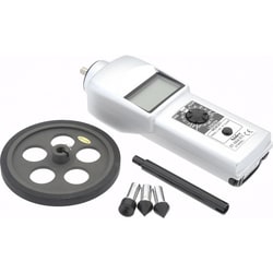 MSC&nbsp;SHIMPO Contact Tachometer, 0.006% Accuracy, 25000 RPM Max, 0.001 RPM Resolution