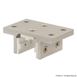 MSC&nbsp;80/20 Inc. Double Flange Linear Bearing, Aluminum, Series 10 - 1020 Extrusion
