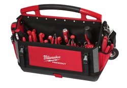MSC&nbsp;Milwaukee Tool Tool Tote, 20 in Wide, 32 Pockets, Polyester