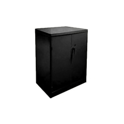 MSC&nbsp;Value Collection Steel Locking & Storage Cabinet, 36 in Wide, 18 in Deep, 42 in High, 2 Shelves