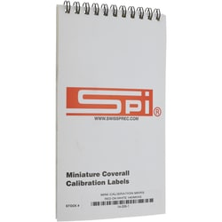 MSC&nbsp;SPI Inspection & Quality Label, Calibration ID, Rectangle, 1 in, Removable