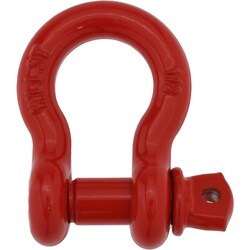 MSC&nbsp;PRO-SOURCE Anchor Shackle, Screw Pin, Alloy, Painted, 6000 lb Working Load Limit