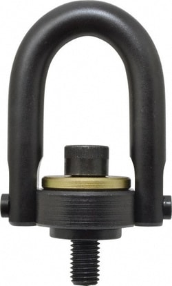MSC&nbsp;Jergens Center-Pull Hoist Ring, 11000 kg Capacity, M36 x 4.0 Thread, Alloy Steel