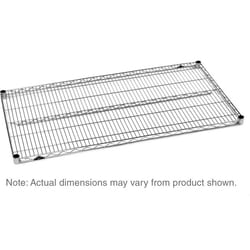 MSC&nbsp;Metro Wire Shelf, 18 x 54 inch, Steel, Brite Finish