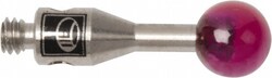 MSC&nbsp;Renishaw CMM Ball Stylus, 4 mm Ball, 10 mm Overall Length, M2, Ruby