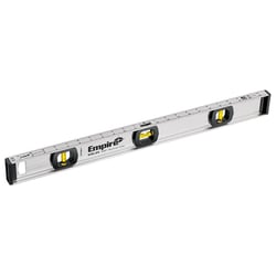 MSC&nbsp;Empire Level I-Beam Level, 48 in, 3 Vial, Aluminum