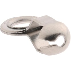 MSC&nbsp;Stainless Steel End Coupling, 13/32 in Long, for #6 Ball Chains