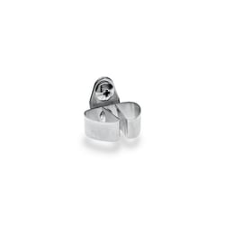 MSC&nbsp;Triton Products Single Spring Clip Pegboard Hook, Steel, 1.25 in Projection, for 0.2500 in Peg Hole Diameter
