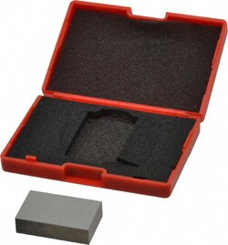 MSC&nbsp;SPI Gage Block, Rectangle, 0.850 inch, Grade 0, Steel