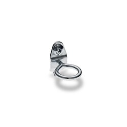 MSC&nbsp;Triton Products Single Ring Tool Holder Pegboard Hook, 3/4 in ID, 1-5/16 in Long, Steel, Zinc Finish