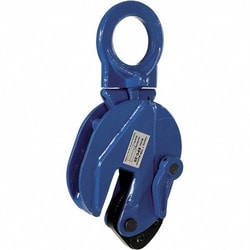 MSC&nbsp;Vestil Plate Clamp, Vertical, 4000 lb Capacity, 0-1 in Grip