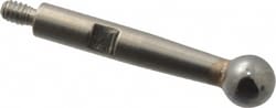 MSC&nbsp;TESA Brown & Sharpe Test Indicator Contact Point, Ball Style, 0.1200 inch Ball Diameter, Carbide