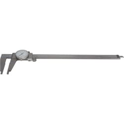 MSC&nbsp;Value Collection Dial Caliper, 12 inch, 0.001 inch Graduation, Stainless Steel Jaws