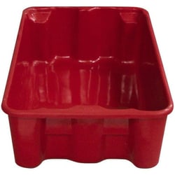 MSC&nbsp;MFG Tray Storage Tote, Fiberglass, 500 lb Capacity, Red