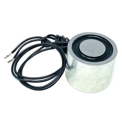 MSC&nbsp;Mag-Mate Round Electromagnet, 1.5 in, 24 VDC, 40 lb