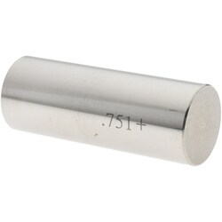 MSC&nbsp;SPI Class ZZ Plus Plug Gage, 0.7510 in Dia, +0.000200 in Tolerance, Black Oxide