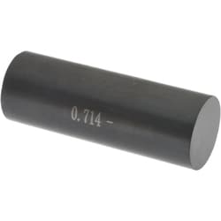 MSC&nbsp;SPI Class ZZ Minus Plug & Pin Gage, 0.7140 in, Black Oxide