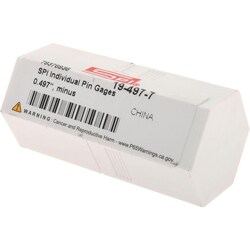 MSC&nbsp;SPI Class ZZ Minus Plug & Pin Gage, 0.4970 in, Steel