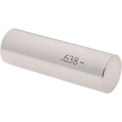 MSC&nbsp;SPI Plug Gage, Class ZZ Plus, 0.6380 in, 0.000200 in Tolerance