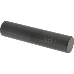 MSC&nbsp;SPI Plug & Pin Gage, Class ZZ Minus, 0.4350 in Diameter, Black Oxide