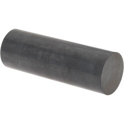 MSC&nbsp;SPI Plug & Pin Gage, Class ZZ Minus, 0.7000 in Dia, Black Oxide