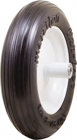 MSC&nbsp;Marathon Industries Flat Free Hand Truck Tire, 300 lb Load Capacity, 3.50/2.50-8