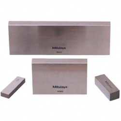 MSC&nbsp;Mitutoyo Gage Block, Rectangle, Steel, 0.03 inch, Grade 0