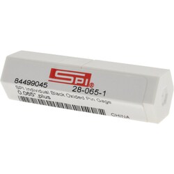MSC&nbsp;SPI Plug Gage, Class ZZ Plus, 0.0650 in Diameter, Black Oxide