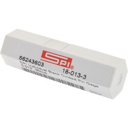 MSC&nbsp;SPI Plug & Pin Gage, Class ZZ Minus, 0.0130 in, Black Oxide