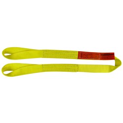 MSC&nbsp;Lift-All Web Sling, Polyester, Twisted Eye, 1-Ply, 3 in. x 10 ft.