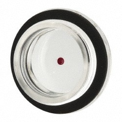 MSC&nbsp;J.W. Winco Oil Level Sight Glass, G 1-1/4 Thread, Plastic Window, 46 mm Distance Across Flats