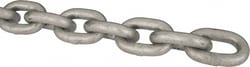 MSC&nbsp;Peerless Chain Welded Proof Coil Chain, 5/16 in, Grade 30, Carbon Steel