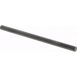 MSC&nbsp;SPI Plug & Pin Gage, Class ZZ Minus, 0.1130 in Diameter, Black Oxide