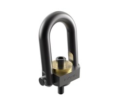 MSC&nbsp;Jergens Center-Pull Hoist Ring, 4000 lb Capacity, 5/8-11 Thread, Alloy Steel