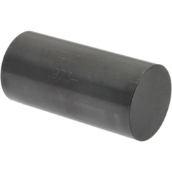 MSC&nbsp;SPI Plug & Pin Gage, Class ZZ Minus, 0.9730 Dia, Black Oxide