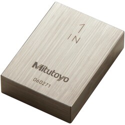 MSC&nbsp;Mitutoyo Gage Block, Rectangle, 0.7 in, Steel, Grade 0