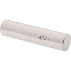 MSC&nbsp;SPI Plug & Pin Gage, Class ZZ Minus, 0.4740 in Diameter