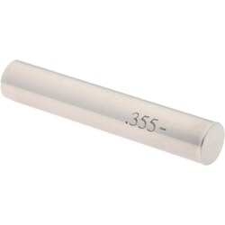 MSC&nbsp;SPI Plug & Pin Gage, Class ZZ Minus, 0.3550 inch Diameter, Steel