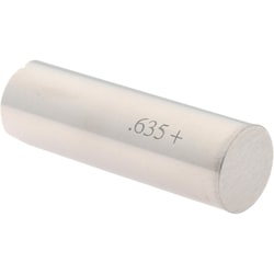 MSC&nbsp;SPI Plug Gage, Class ZZ Plus, 0.6350 inch Diameter, Steel