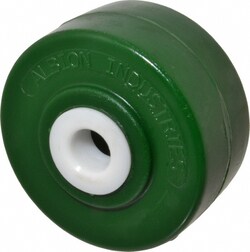 MSC&nbsp;Albion Caster Wheel, Polyurethane, 4 in Diameter, 2 in Width, Delrin Bearing