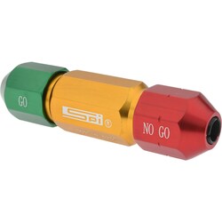 MSC&nbsp;Vermont Gage Class ZZ Minus Plug & Pin Gage, 0.3140 in Diameter, 2 in Overall Length
